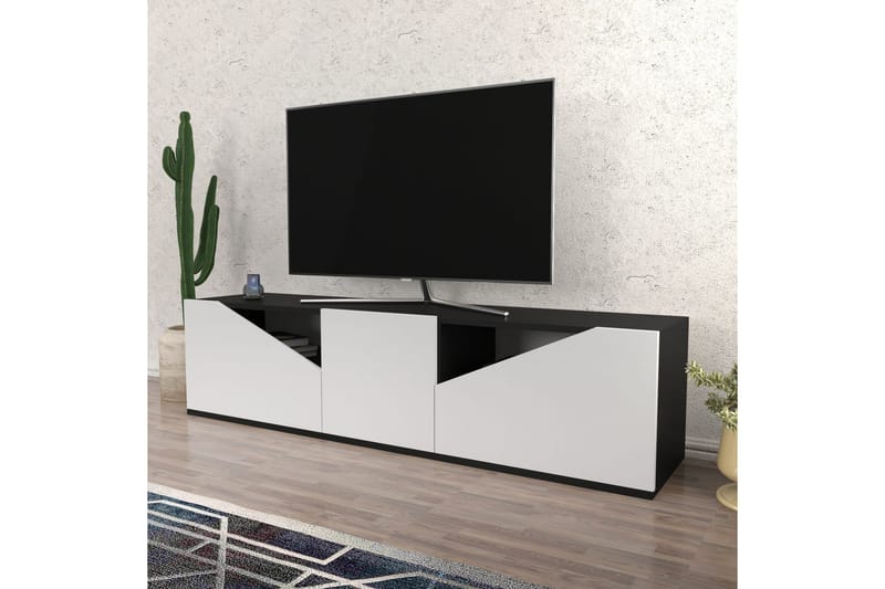 Tv-benk Urgby 160x40 cm - Antrasitt - TV benk & mediabenk