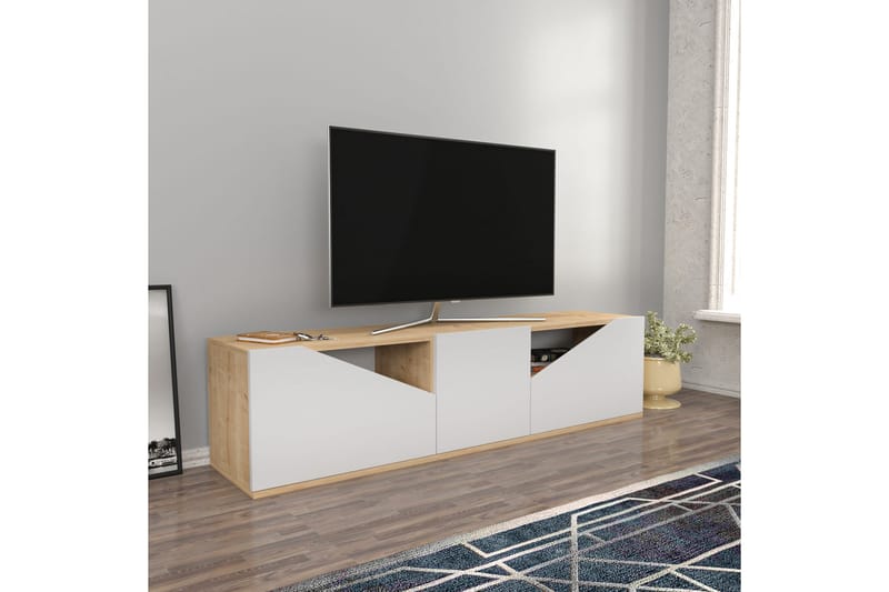 Tv-benk Urgby 160x40 cm - Brun - TV benk & mediabenk