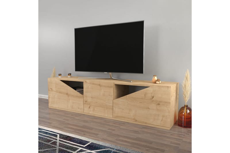Tv-benk Urgby 160x40 cm - Brun - TV benk & mediabenk