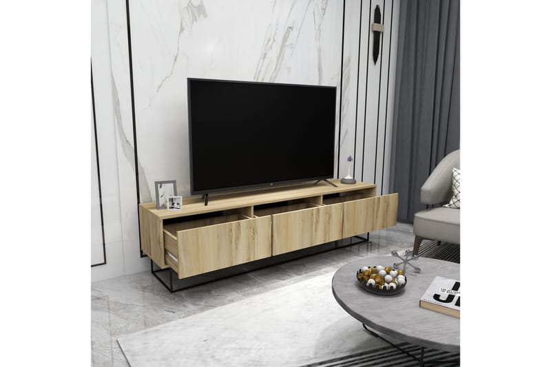 Tv-benk Urgby 180x50 cm - Flerfarget - TV benk & mediabenk