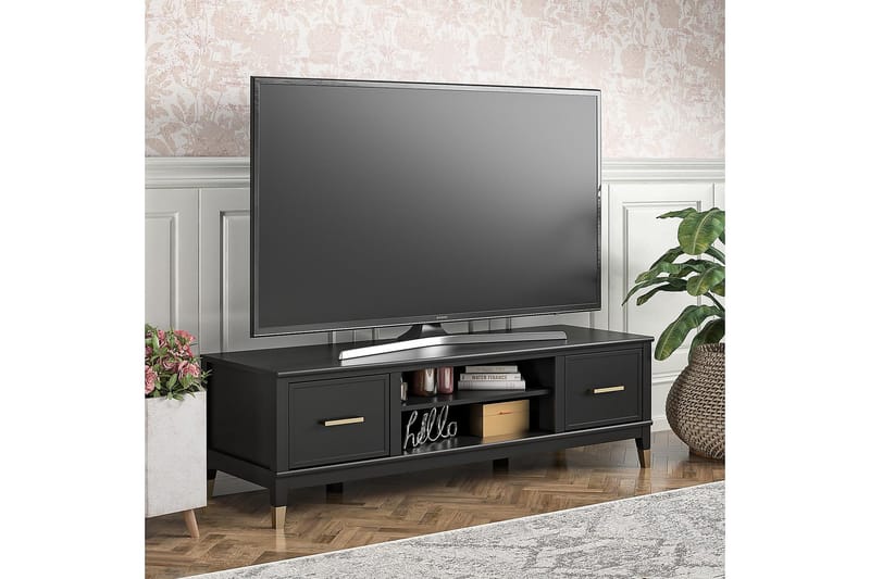 TV-benk Westerleigh 152x50 cm Svart - CosmoLiving - TV benk & mediabenk