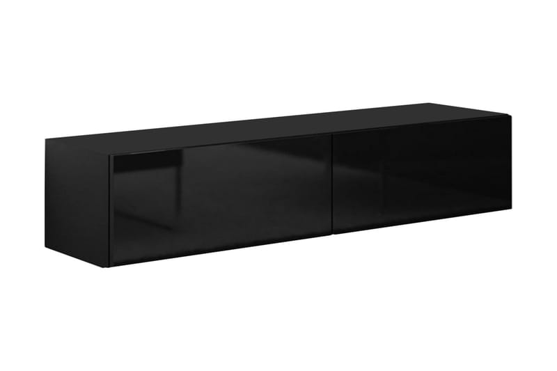 TV-benk Wishon 140 cm - Svart - TV benk & mediabenk