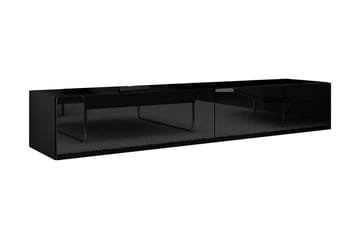 TV-benk Wishon 180 cm - Svart - Møbler - TV- & Mediamøbler - TV benk & mediabenk