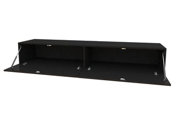 TV-benk Wishon 180 cm - Svart - Møbler - TV- & Mediamøbler - TV benk & mediabenk