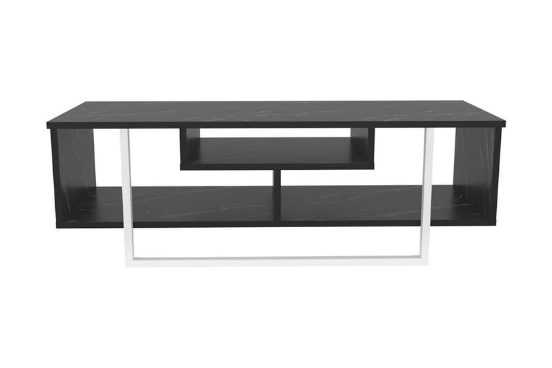 Tv-benk Zakkum 120x40,2 cm - Svart - TV benk & mediabenk