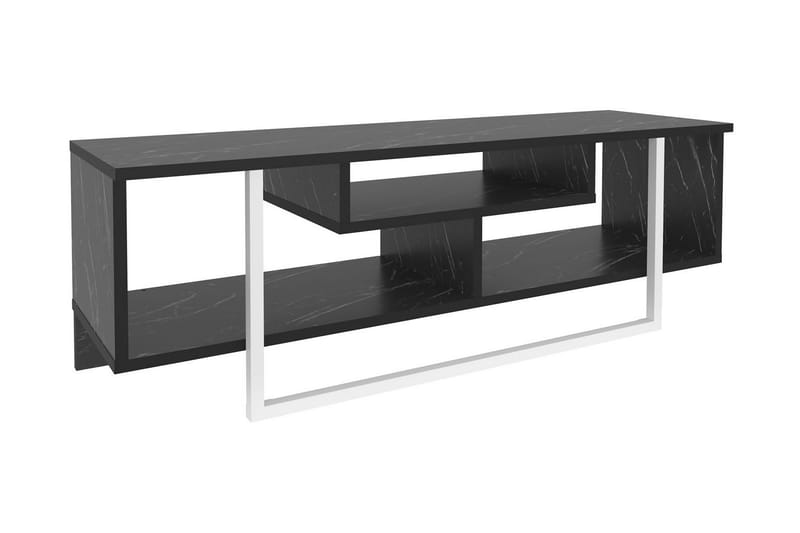 Tv-benk Zakkum 120x40,2 cm - Svart - TV benk & mediabenk