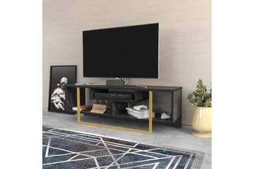 Tv-benk Zakkum 120x40,2 cm - Svart - Møbler - TV- & Mediamøbler - TV benk & mediabenk