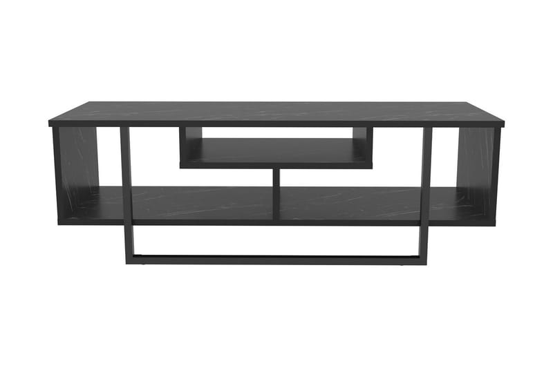 Tv-benk Zakkum 120x40,2 cm - Svart - TV benk & mediabenk