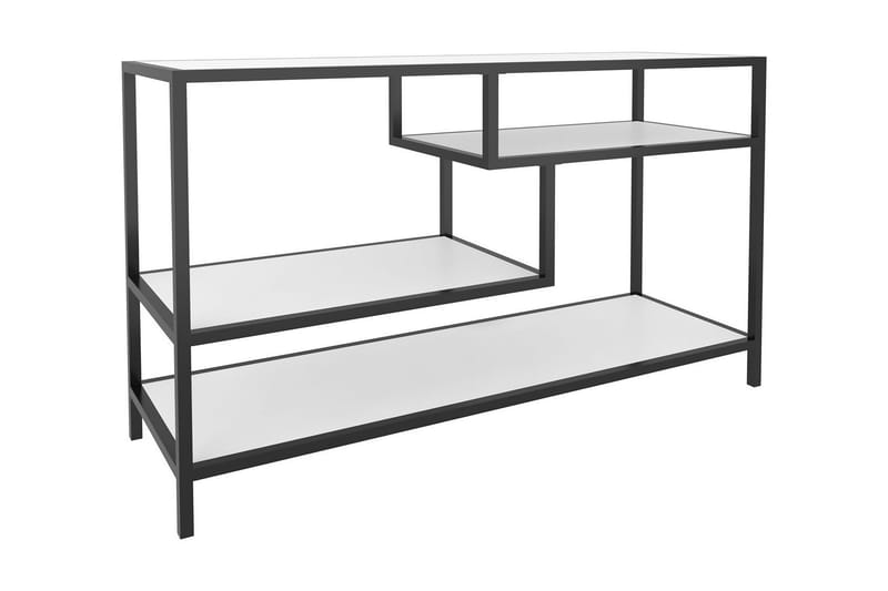 Tv-benk Zakkum 120x75 cm - Svart - TV benk & mediabenk