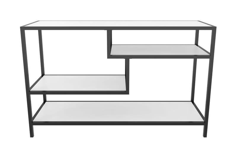 Tv-benk Zakkum 120x75 cm - Svart - TV benk & mediabenk