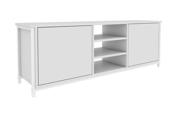 Tv-benk Zakkum 140x50,8 cm - Hvit - Møbler - TV- & Mediamøbler - TV benk & mediabenk