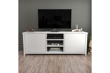 Tv-benk Zakkum 140x50,8 cm - Hvit - Møbler - TV- & Mediamøbler - TV benk & mediabenk