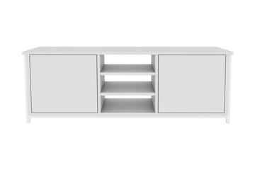 Tv-benk Zakkum 140x50,8 cm - Hvit - Møbler - TV- & Mediamøbler - TV benk & mediabenk