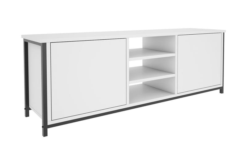 Tv-benk Zakkum 140x50,8 cm - Svart - TV benk & mediabenk