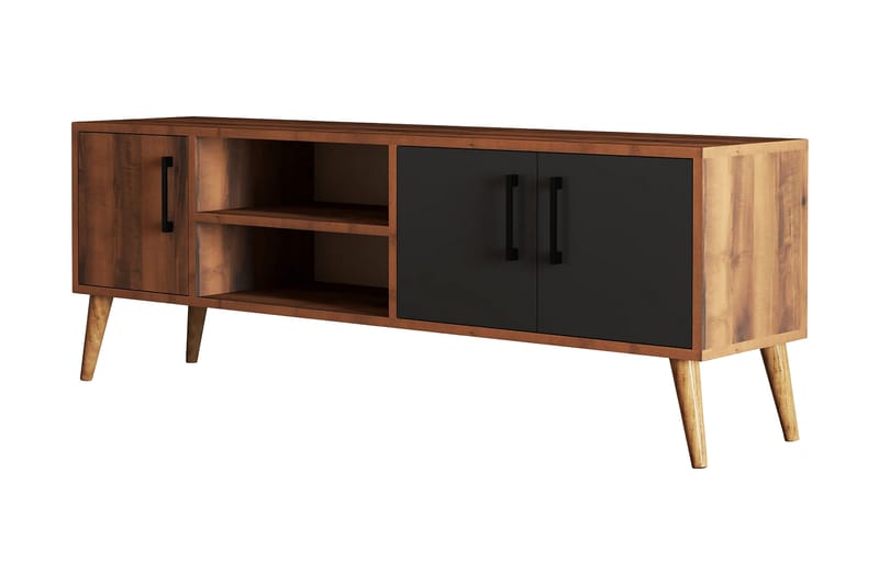 Tv-benk Zakkum 150x52 cm - Brun - Møbler - TV- & Mediamøbler - TV benk & mediabenk