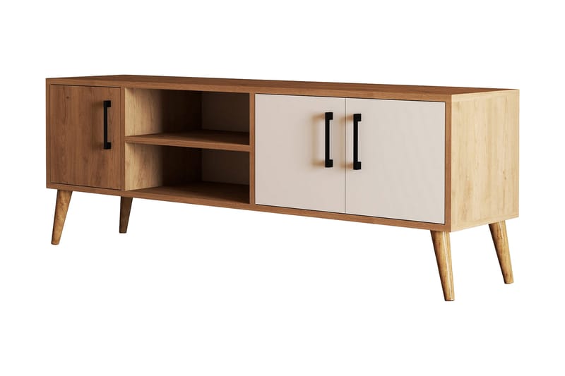 Tv-benk Zakkum 150x52 cm - Brun - Møbler - TV- & Mediamøbler - TV benk & mediabenk