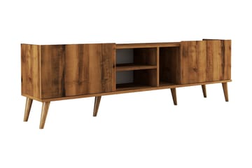Tv-benk Zakkum 180x52 cm - Brun - Møbler - TV- & Mediamøbler - TV benk & mediabenk