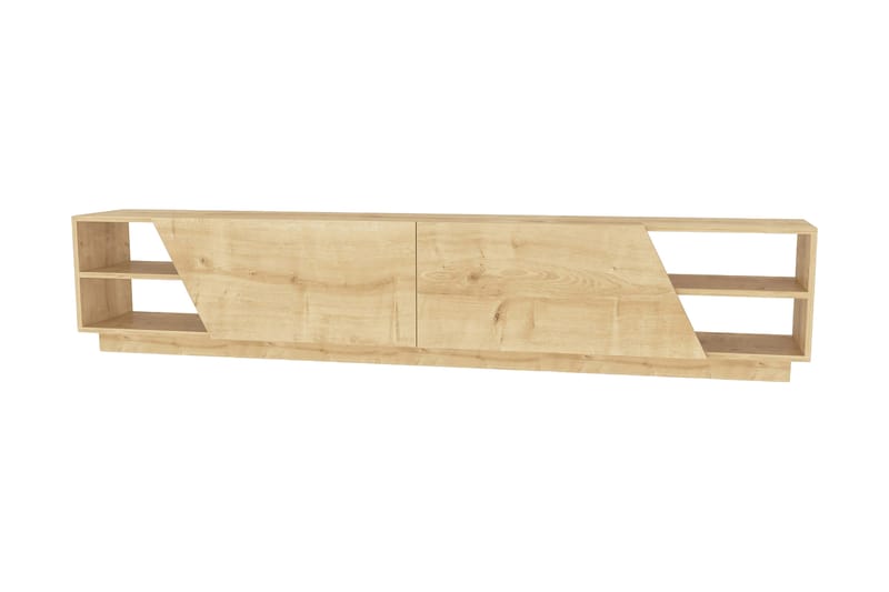 Tv-benk Zakkum 240x47,4 cm - Brun - Møbler - TV- & Mediamøbler - TV benk & mediabenk