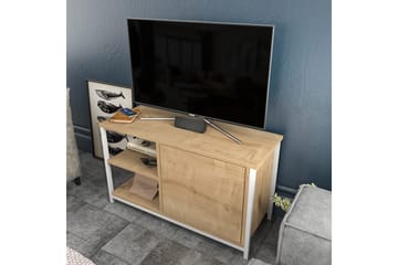 Tv-benk Zakkum 89,6x50,8 cm - Hvit - Møbler - TV- & Mediamøbler - TV benk & mediabenk