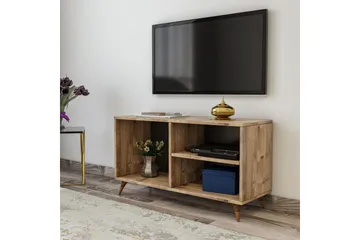 TV-Benk Pitchford 100 cm - Tre|Natur - Møbler - TV- & Mediamøbler - TV benk & mediabenk