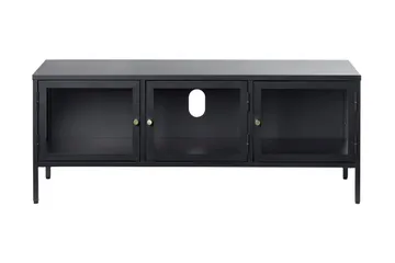 Umbri Tv-benk 132 cm - Svart - Møbler - TV- & Mediamøbler - TV benk & mediabenk