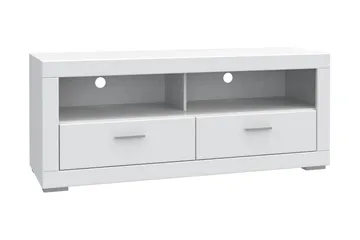 Uzayr TV-benk 156 cm - Hvit - Møbler - TV- & Mediamøbler - TV benk & mediabenk