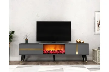 Vania TV-benk 150 cm - Gull - Møbler - TV- & Mediamøbler - TV benk & mediabenk