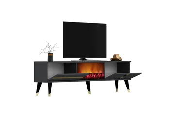 Vania TV-benk 150 cm - Gull - Møbler - TV- & Mediamøbler - TV benk & mediabenk