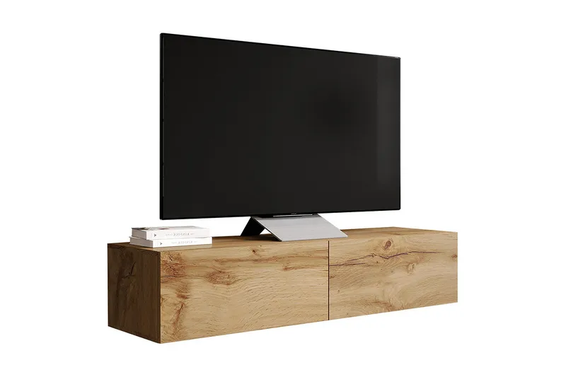 Vasil TV-benk 140 cm, Tre/Natur