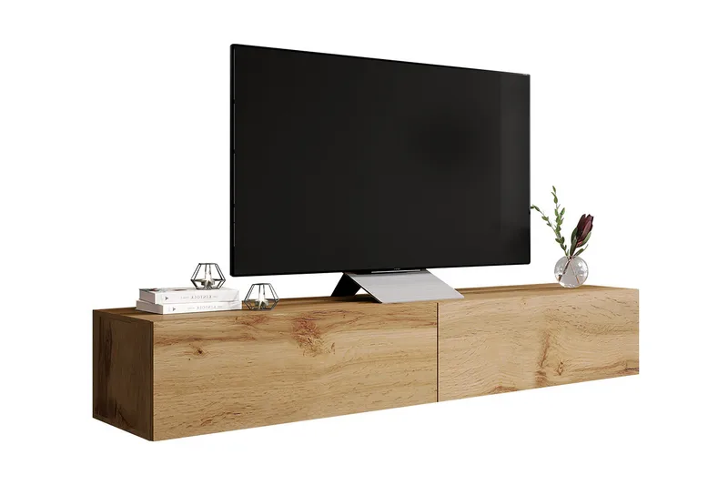 Vasil TV-benk 180 cm, Tre/Natur
