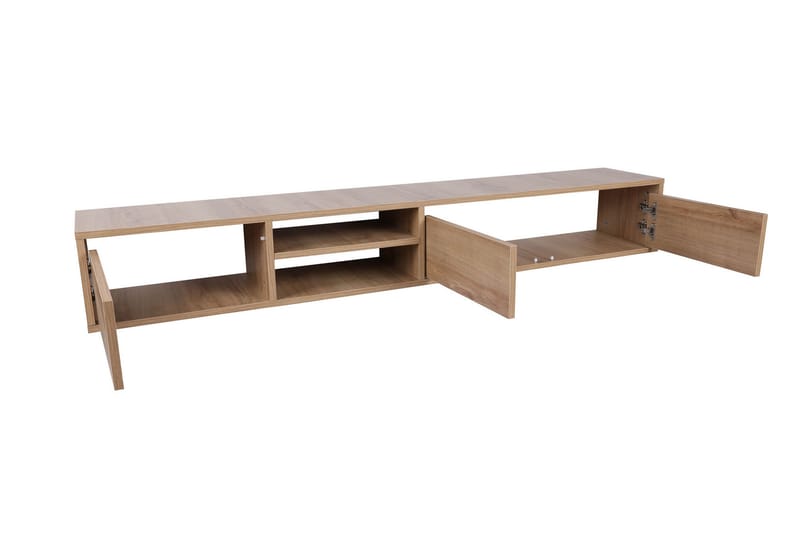Warffum TV-benk 180 cm - Natur - Møbler - TV- & Mediamøbler - TV benk & mediabenk