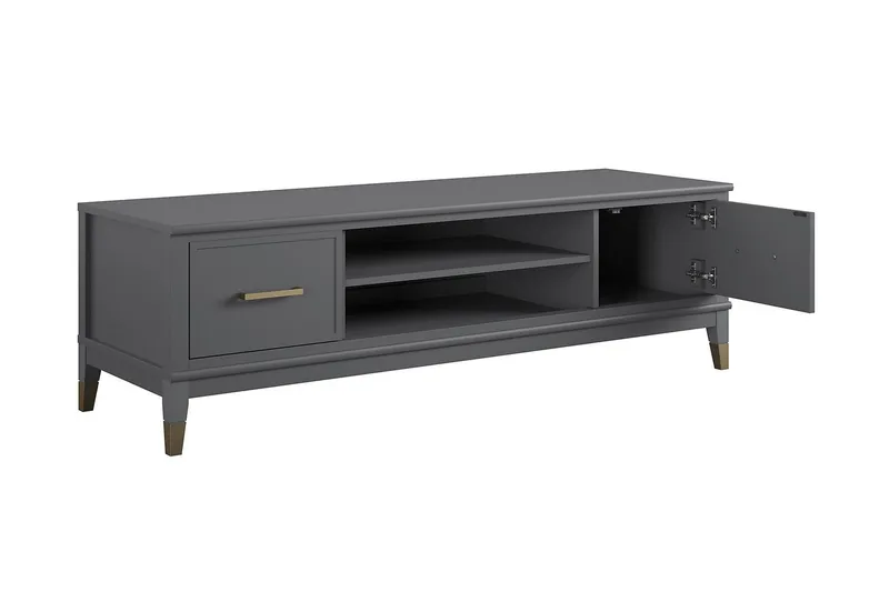 Westerleigh TV-benk 152x50 cm Grafittgrå - CosmoLiving - Møbler - TV- & Mediamøbler - TV benk & mediabenk
