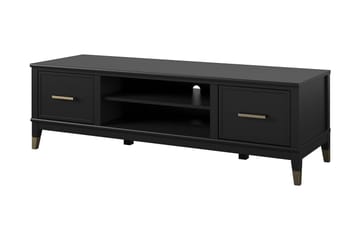 Westerleigh TV-benk 152x50 cm Svart - Møbler - TV- & Mediamøbler - TV benk & mediabenk