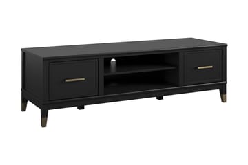 Westerleigh TV-benk 152x50 cm Svart - Møbler - TV- & Mediamøbler - TV benk & mediabenk