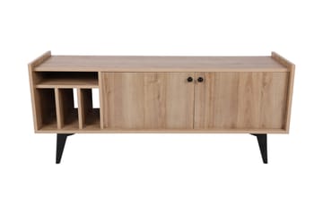 Winskill TV-benk 150 cm - Natur / Svart - Møbler - TV- & Mediamøbler - TV benk & mediabenk