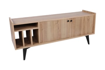 Winskill TV-benk 150 cm - Natur / Svart - Møbler - TV- & Mediamøbler - TV benk & mediabenk