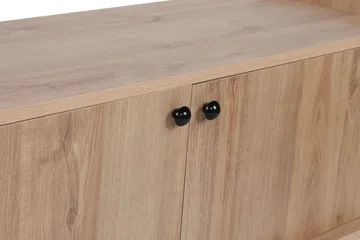 Winskill TV-benk 150 cm - Natur / Svart - Møbler - TV- & Mediamøbler - TV benk & mediabenk