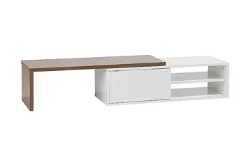 Yonkers Tv-Benk 40x159 Cm - Hvit - Møbler - TV- & Mediamøbler - TV benk & mediabenk