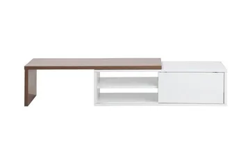 Yonkers Tv-Benk 40x159 Cm - Hvit - Møbler - TV- & Mediamøbler - TV benk & mediabenk