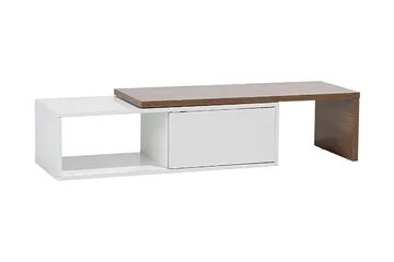 Yonkers Tv-Benk 40x159 Cm - Hvit - Møbler - TV- & Mediamøbler - TV benk & mediabenk