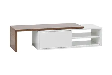 Yonkers Tv-Benk 40x159 Cm - Hvit - Møbler - TV- & Mediamøbler - TV benk & mediabenk