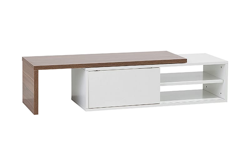 Yonkers Tv-Benk 40x159 Cm - Hvit - Møbler - TV- & Mediamøbler - TV benk & mediabenk