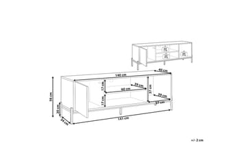TV-benk Moines - Møbler - TV- & Mediamøbler - TV benk & mediabenk