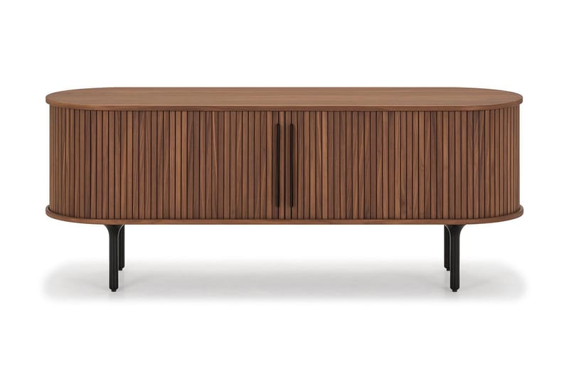 TV-benk Neandir 150x45 cm Massiv Valnøtt - TV benk & mediabenk