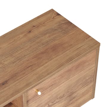 TV-benk Nordure Alvar (180 x 46 x 35 cm) Atlantic Pine - Atlantic Pine - Møbler - TV- & Mediamøbler - TV benk & mediabenk