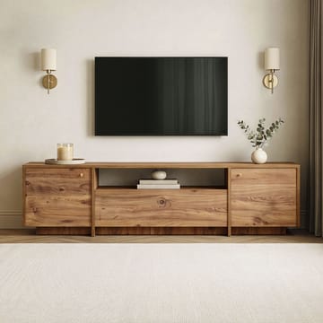 TV-benk Nordure Alvar (180 x 46 x 35 cm) Atlantic Pine - Atlantic Pine - Møbler - TV- & Mediamøbler - TV benk & mediabenk