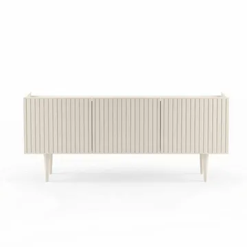 TV-benk Nordure Capella (120 x 50 x 29 cm) Sandstein - Sandstein - Møbler - TV- & Mediamøbler - TV benk & mediabenk