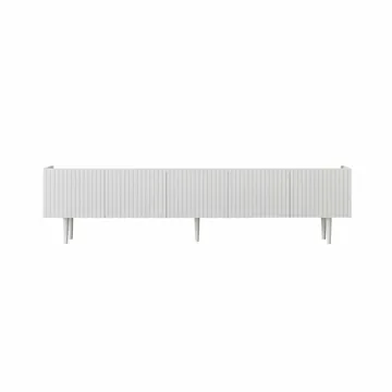 TV-benk Nordure Capella (180 x 50 x 29 cm) Hvit - Hvit - Møbler - TV- & Mediamøbler - TV benk & mediabenk