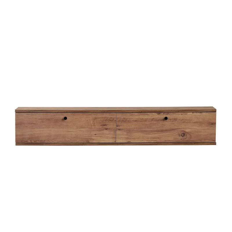 TV-benk Nordure Ligne (140 x 25 x 25 cm) Atlantic Pine - Atlantic Pine - Møbler - TV- & Mediamøbler - TV-hylle