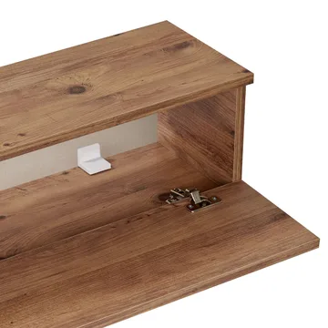 TV-benk Nordure Ligne (140 x 25 x 25 cm) Atlantic Pine - Atlantic Pine - Møbler - TV- & Mediamøbler - TV-hylle